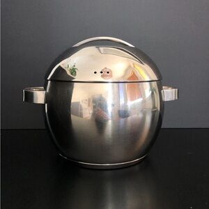 Vintage IKEA Stainless Steel Atomic Cauldron 179 39 Rare